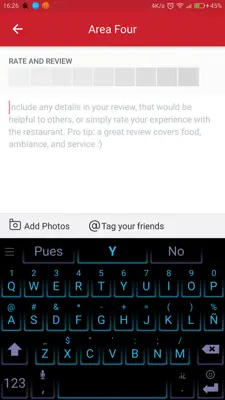 Zomato android App screenshot 7